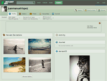 Tablet Screenshot of juanmanuelrlopez.deviantart.com