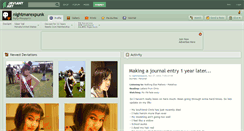 Desktop Screenshot of nightmarexpunk.deviantart.com