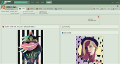 Desktop Screenshot of mocchism.deviantart.com