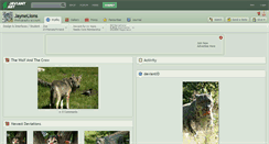 Desktop Screenshot of jaynelions.deviantart.com