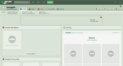 Desktop Screenshot of beluga86.deviantart.com