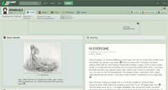 Desktop Screenshot of d3m0n3y3.deviantart.com