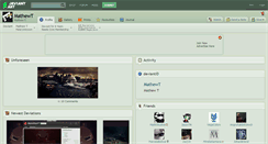 Desktop Screenshot of mathewt.deviantart.com