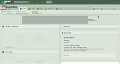 Desktop Screenshot of enchanterx.deviantart.com