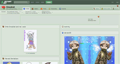 Desktop Screenshot of emodnet.deviantart.com