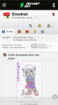 Mobile Screenshot of emodnet.deviantart.com