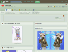 Tablet Screenshot of emodnet.deviantart.com