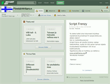 Tablet Screenshot of finnishwriters.deviantart.com