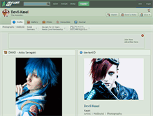 Tablet Screenshot of devil-kasai.deviantart.com