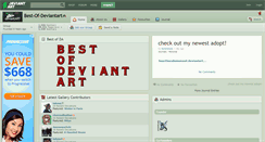 Desktop Screenshot of best-of-deviantart.deviantart.com