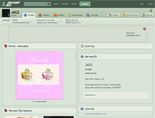 Tablet Screenshot of jag2.deviantart.com