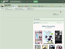 Tablet Screenshot of pmw065.deviantart.com