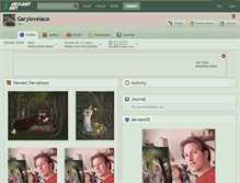 Tablet Screenshot of garylovelace.deviantart.com