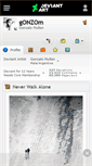 Mobile Screenshot of gonzom.deviantart.com