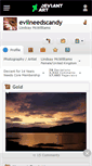 Mobile Screenshot of evilneedscandy.deviantart.com