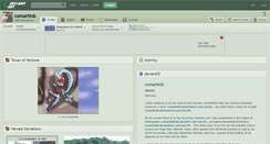 Desktop Screenshot of comartinb.deviantart.com