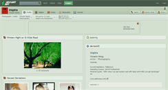 Desktop Screenshot of inspira.deviantart.com
