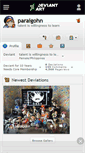 Mobile Screenshot of paraigohn.deviantart.com