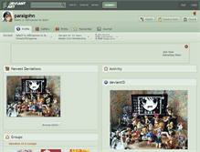 Tablet Screenshot of paraigohn.deviantart.com