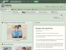 Tablet Screenshot of killahsese.deviantart.com