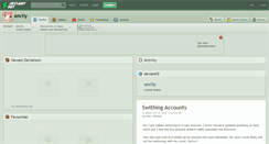 Desktop Screenshot of em1ly.deviantart.com