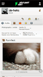 Mobile Screenshot of de-heks.deviantart.com
