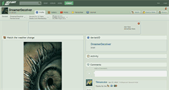 Desktop Screenshot of dreamerdeceiver.deviantart.com