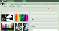 Desktop Screenshot of die6.deviantart.com