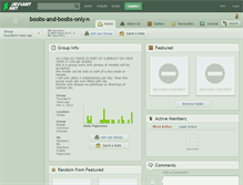 Tablet Screenshot of boobs-and-boobs-only.deviantart.com