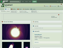 Tablet Screenshot of hamadmarri.deviantart.com