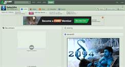 Desktop Screenshot of delta2094.deviantart.com