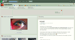 Desktop Screenshot of madambesson.deviantart.com