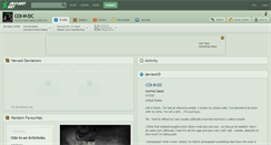 Desktop Screenshot of coi-n-dc.deviantart.com