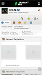 Mobile Screenshot of coi-n-dc.deviantart.com