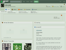 Tablet Screenshot of coi-n-dc.deviantart.com