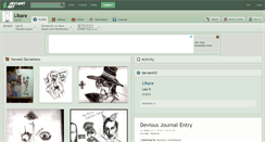 Desktop Screenshot of libare.deviantart.com