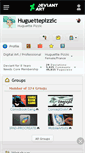 Mobile Screenshot of huguettepizzic.deviantart.com