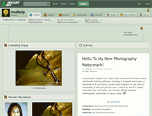 Tablet Screenshot of medhelp.deviantart.com