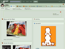 Tablet Screenshot of n3t0x.deviantart.com