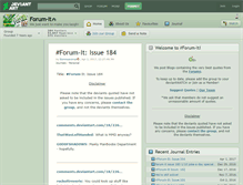 Tablet Screenshot of forum-it.deviantart.com