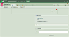 Desktop Screenshot of madness-art.deviantart.com