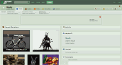Desktop Screenshot of lloydy.deviantart.com