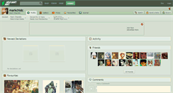 Desktop Screenshot of markchidc.deviantart.com