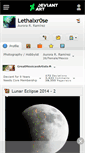Mobile Screenshot of lethalxr0se.deviantart.com