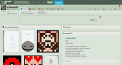 Desktop Screenshot of animanga90.deviantart.com