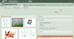 Desktop Screenshot of bunearyxpikachu4ever.deviantart.com