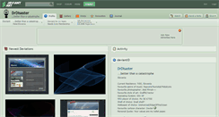 Desktop Screenshot of drdisaster.deviantart.com