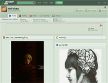 Tablet Screenshot of meii-chan.deviantart.com
