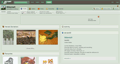 Desktop Screenshot of littlemia9.deviantart.com