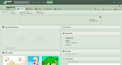 Desktop Screenshot of laerke12.deviantart.com